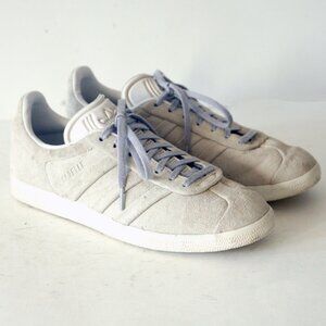 Size 8/8.5 (40EU) - ADIDAS Women's Gazelle Beige All Suede Unique Sneakers